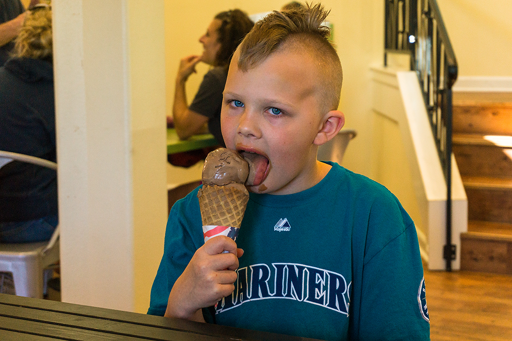 Snoqualmie Ice Cream Shop in Maltby