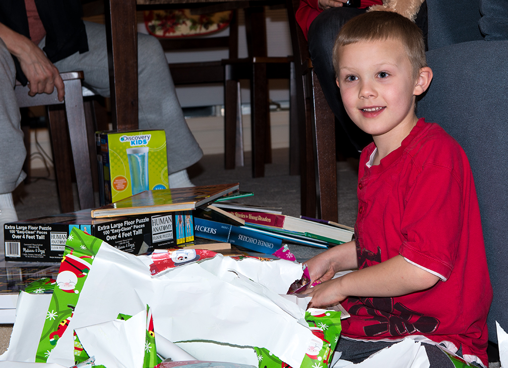 Pile of presents