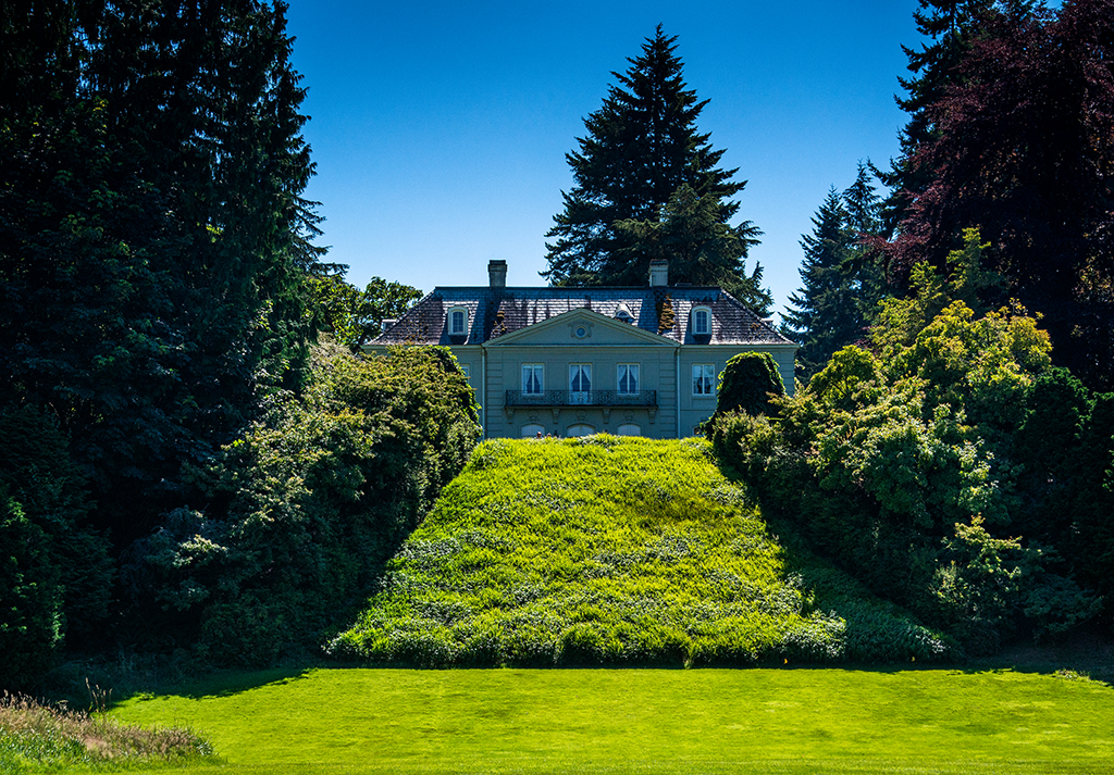 Back of Bloedel Mansion