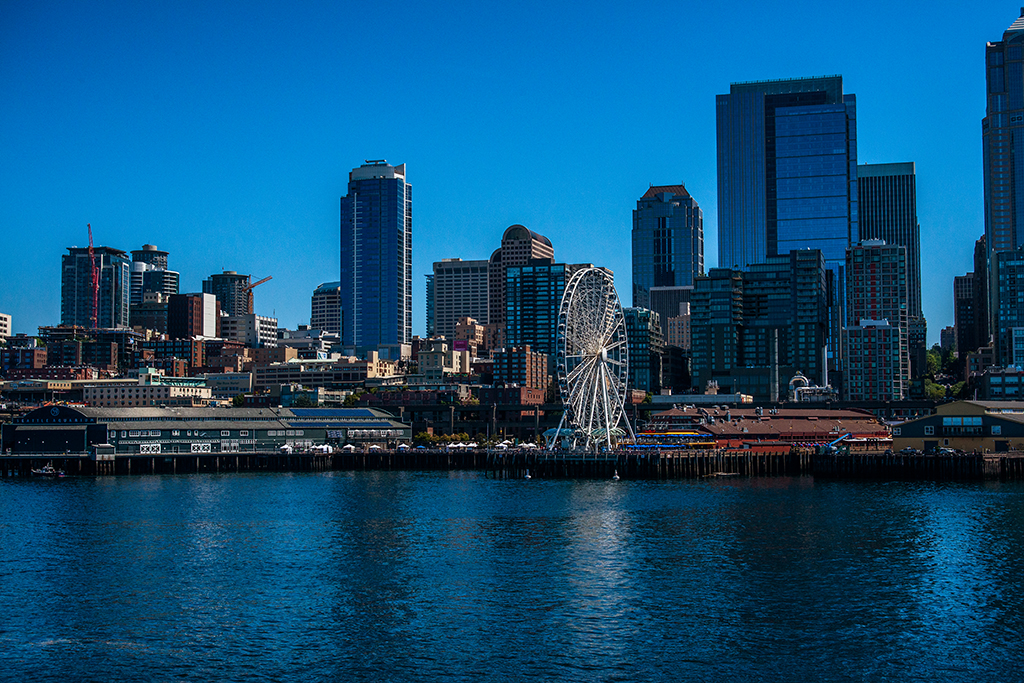 Seattle from ferry