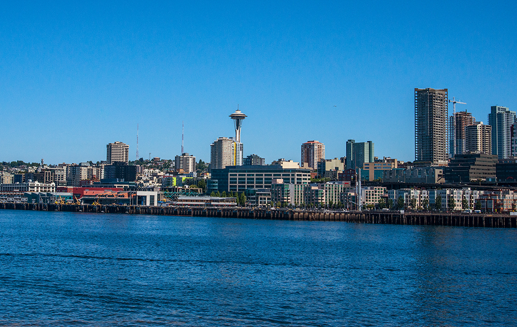 Seattle from ferry